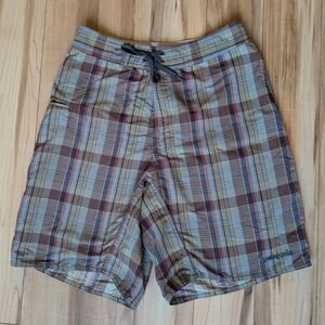 Patagonia Men's Wavefarer Board Shorts Plaid 30